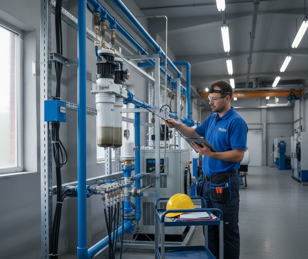 Audyt instalacji pneumatycznej ze sprężonym powietrzem